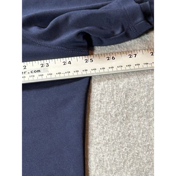 Nike Golf Polo Shirt Mens Xl Navy Blue Stretch Breathable Short Sleeve - Picture 3 of 8